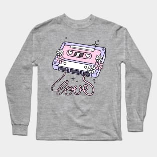 Music Lover's Cassette Long Sleeve T-Shirt